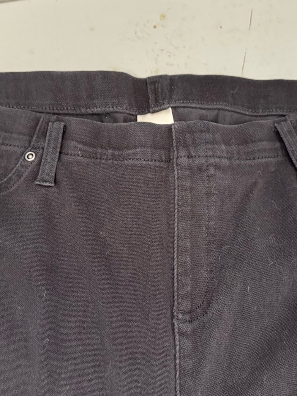Terra & Sky Black High-Rise Skinny Pants Plus Size 1X 16W-18W